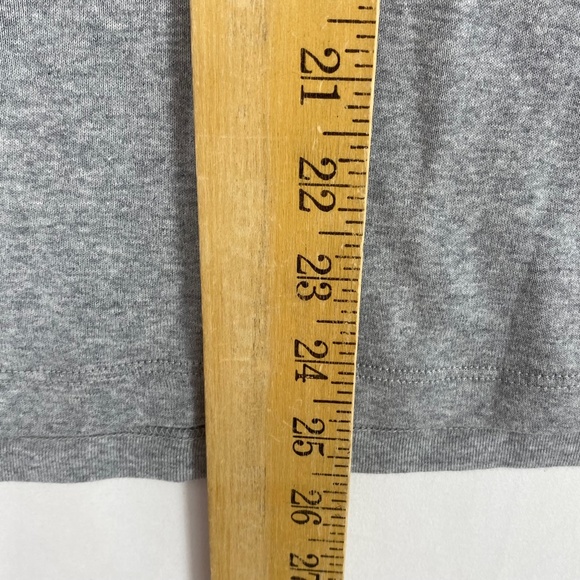 Karen Scott Womens Large Long Sleeve T-Shirt Gray Embellished Christmas Dog - Picture 10 of 10